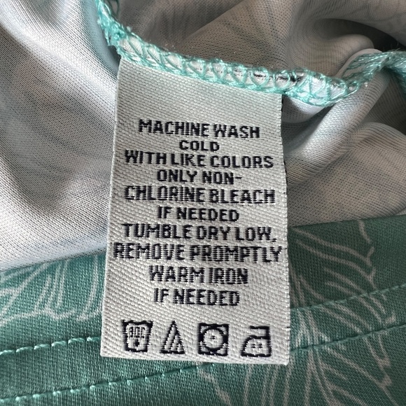 Reyn Spooner Polo Shirt Brrr Triple Chill Cooling Size 3XL Green Floral New NWT - Picture 5 of 8